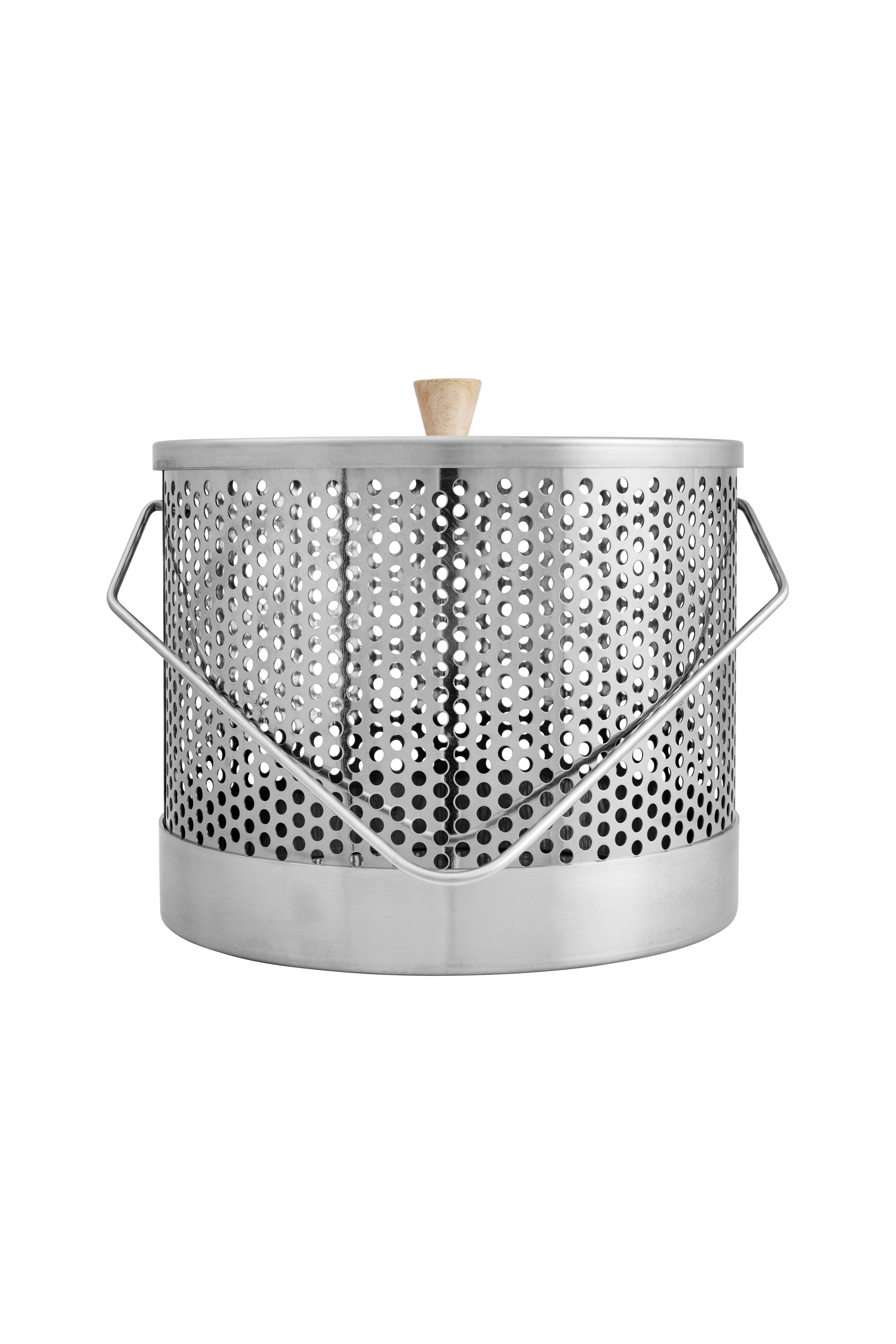 Popcorngryte for bålpanne